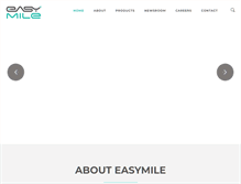 Tablet Screenshot of easymile.com